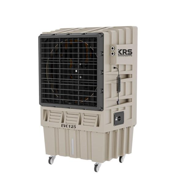 Refroidisseur évaporatif portable KRS EVC125 en plastique 12 500 m³/h  945 x 660 x 1 500  130 l beige. - beige plastique EVC125_0