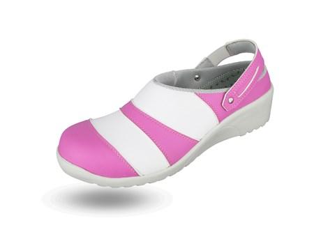 SABOT DE SÉCURITÉ BLANC/ROSE ADELINE T.39 - NORD'WAYS - ADE000139000B/RO