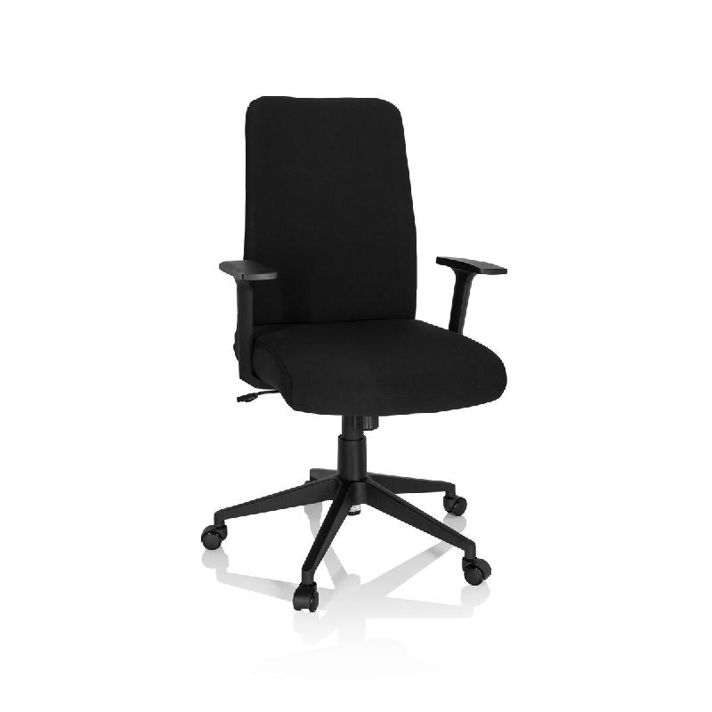 Siège de bureau à domicile COSIO I Noir hjh OFFICE - noir polyester 724581_0