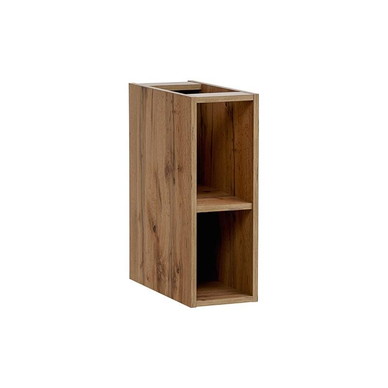 STELLAMEUBLES Niche XILO OAK rangement bas salle de bain 20cm aspect chêne Wotan - 3667335113255_0