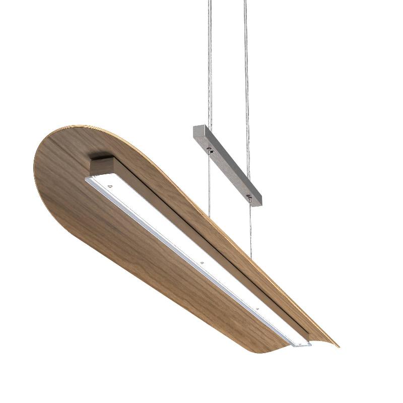 ELOBRA SUSPENSION LED COLOMBIA XL, CHÊNE NATUREL