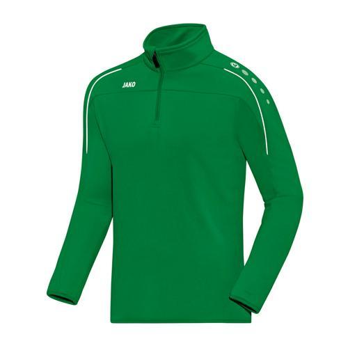 SWEAT 1/2 ZIP JAKO CLASSICO VERT