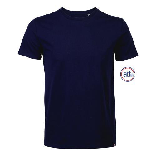 TEE-SHIRT PERSONNALISABLE HOMME EN COTONMARINE