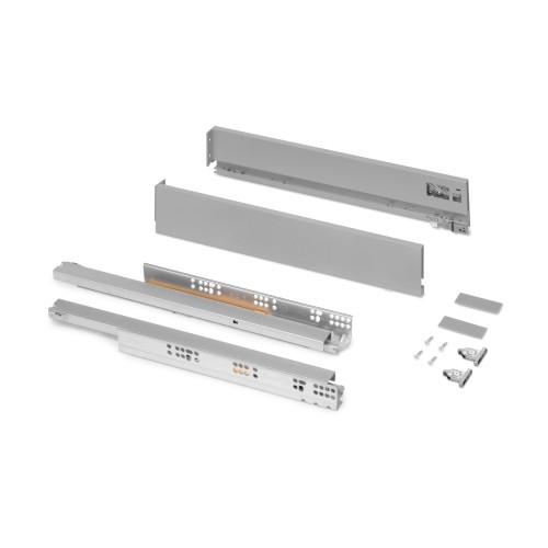 TIROIR EXTÉRIEUR VERTEX 40 KG -HAUTEUR 93MM -ACIER -PEINT EN ALUMINIUM -PROF 450MM EMUCA