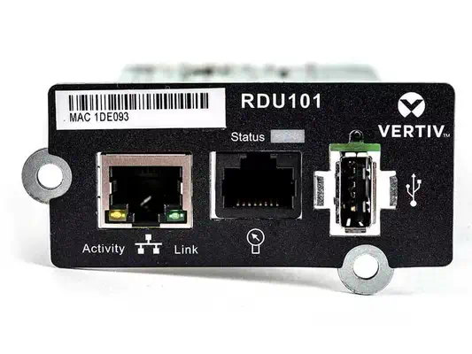 Vertiv IntelliSlot RDU101 Interne Ethernet 100 Mbit/s_0