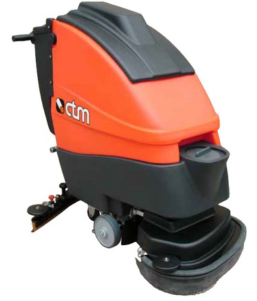 Autolaveuse Sigma 66 BTR - 66cm de largeur de travail - Batteries 24V 105Ah - Rendement 3000m²/h_0