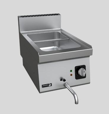 Bain-marie industriel - Gamme 600 - Cuve GN-1/1 - Température de 30°C à 90°C - Robinet de vidange_0