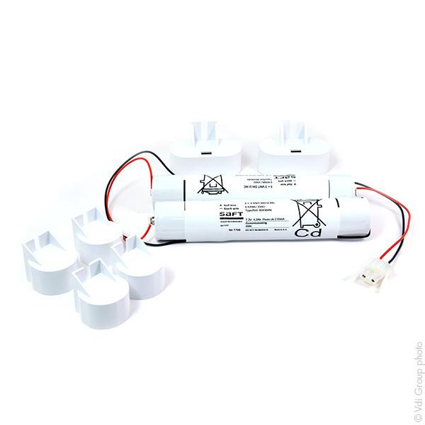 Batterie Eclairage Secours 3 3 Vnt Dh U 7 2v 4000mah batterie-eclairage-secours-3-3-vnt-dh-u-7-2v-4000mah