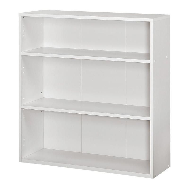 BIBLIOTHÈQUE LIBRI 2 - BLANC - H.100 X L. 94 CM