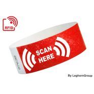 Bracelet RFID HF en Tyvek® - Leghorn Group - Usage unique, résistant et personnalisable_0