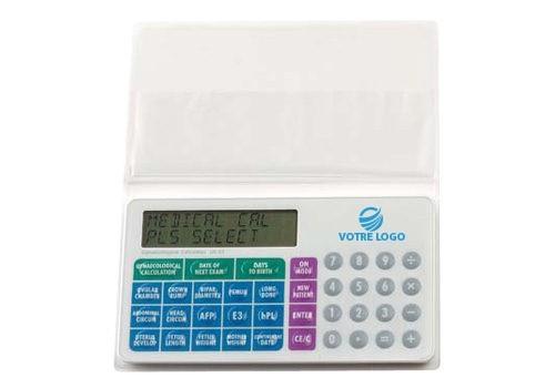 Calculatrice de grossesse - Avec porte-monnaie intégré dans le couvercle_0