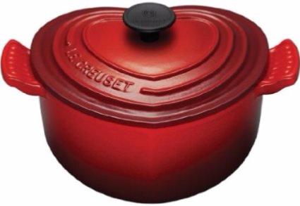 Cocotte cœur Le Creuset en fonte émaillée - 18 cm - Tous feux, dont induction_0