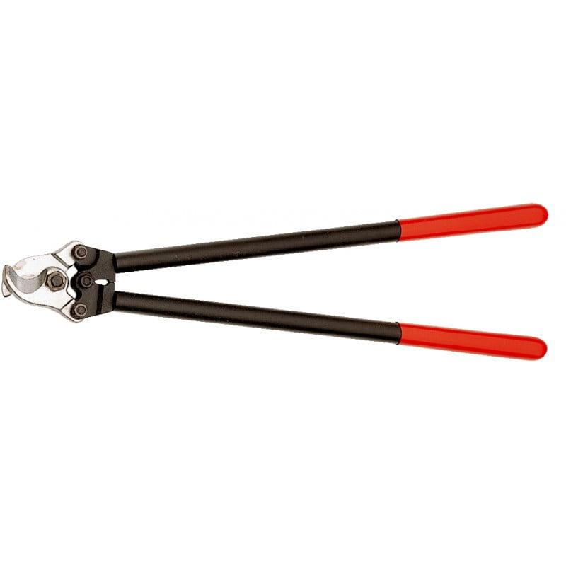 Coupe-câbles 600mm - Ø27mm/150mm² Cu/Al - Gainage PVC - Tête interchangeable - KNIPEX | 95 21 600_0