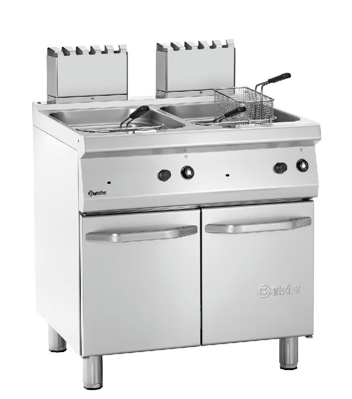 Friteuse gaz 700, L800, 2x15L_0