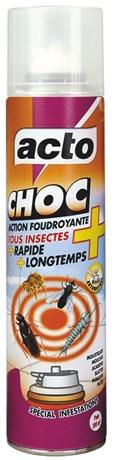 INSECTICIDE ACTO CHOC FOUDROYANT 200 ML