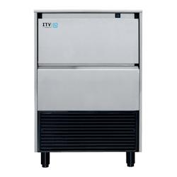 Machine à glaçons à injection - Prod. (24H): 75kg - Refroidissement AIR - Glaçons pleins 22 g - Avec pompe de vidange intégrée - 3667335119875_0