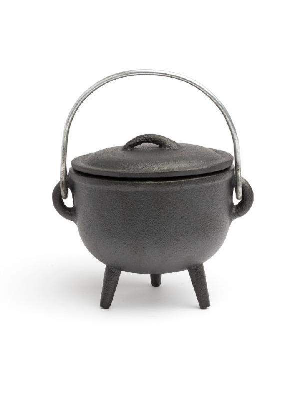 Mini cocotte en fonte Ø 11 cm sur 3 pieds_0