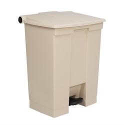 Conteneur à Pédale Step-On Beige - 68L - Rubbermaid - beige plastique 0698142210137_0