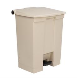 Rubbermaid Conteneur à Pédale Step On Beige   68L - beige plastique 0698142210137_0