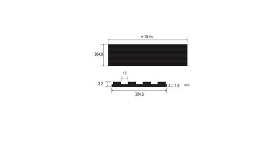 1440020 - Bande de guidage auto-adhésive Tarkett SA - Polyuréthane - Rouleaux 15,24 m_1