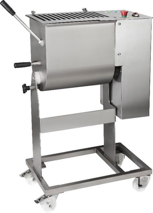 30C1P - Mélangeur à viande Fimar - acier inox sablé, cuve basculante 110° - poids net 49 kg_0
