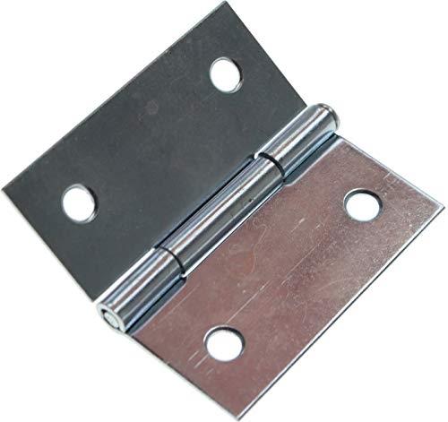 KRAFTMANN 80915 - Jeu de charnières 50 x 50 mm - Lot de 3 pièces_0