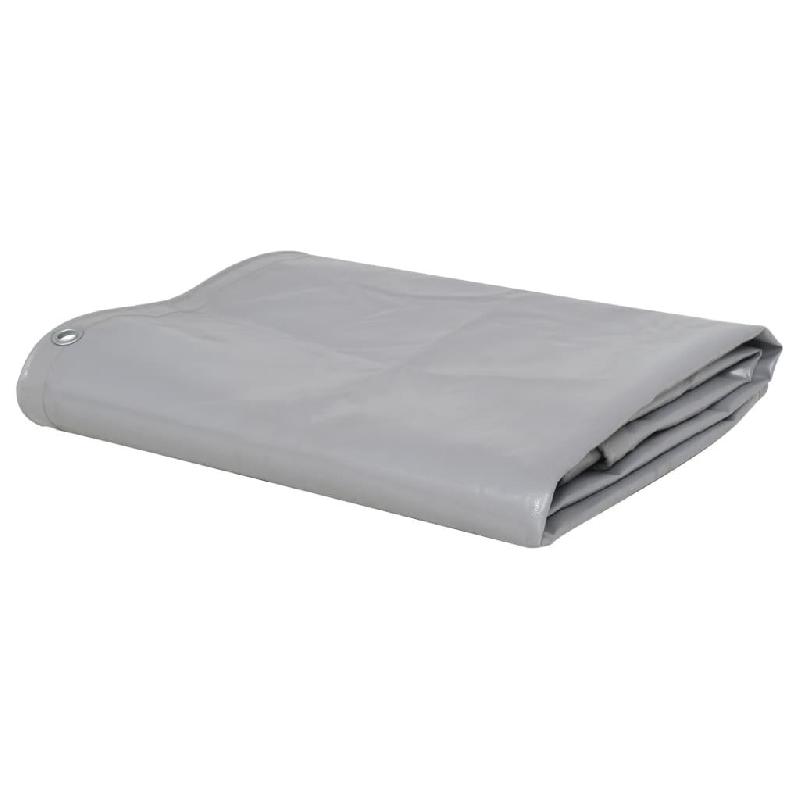 BÂCHE 650 G / M² 4 X 6 M GRIS 02_0002241_0