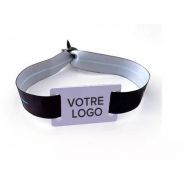 Bracelet RFID - Europaband - tissu satiné, personnalisable et résistant pour festivals_0
