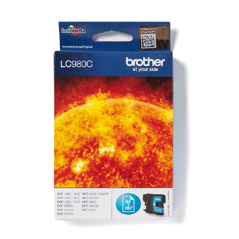 Brother LC980C - Cartouche d'encre originale – Cyan_0