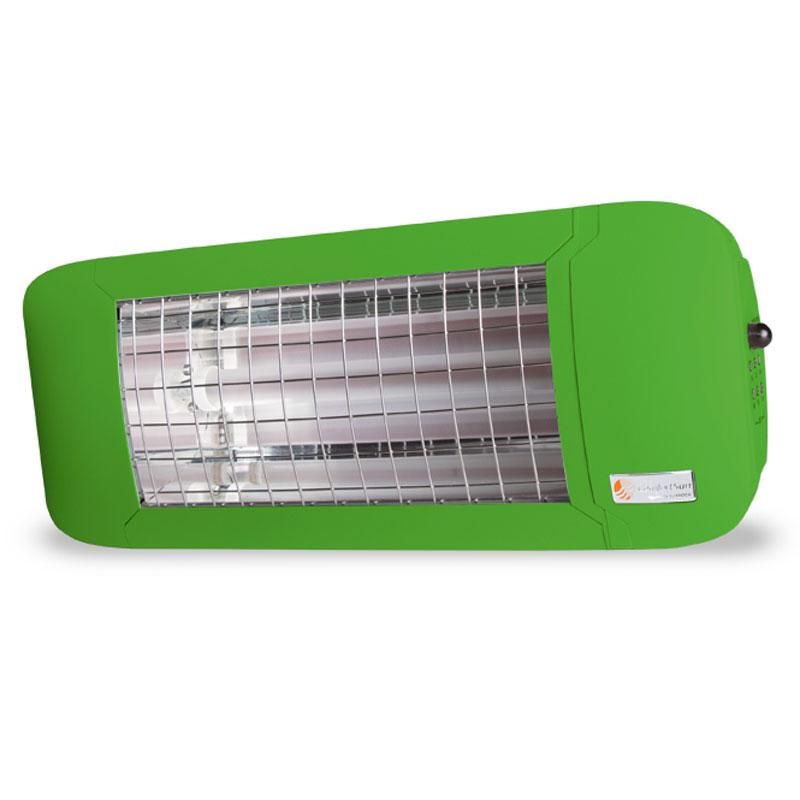 Comfortsun24 750W - Radiant infrarouge électrique vert faible éblouissement avec minuterie et télécommande_0