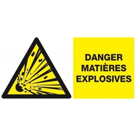 Danger, matieres explosives 330x200mm TALIAPLAST | 621312_0