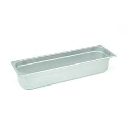 DBMARK - GNP24040/6 - Lot de 6 bacs GN 2/4 en acier inoxydable - 53 x 16,2 cm - Profondeur 2 cm - 2,4 L - gris inox_0