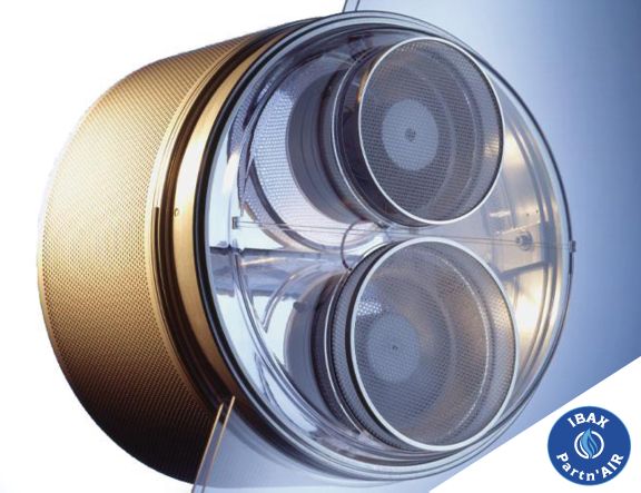 Eco Ventilateur Double Flux Décentralisé - ÖKOLÜFTER 9038 - Silencieux, Récupération de Chaleur et d'Humidité à 90%_0
