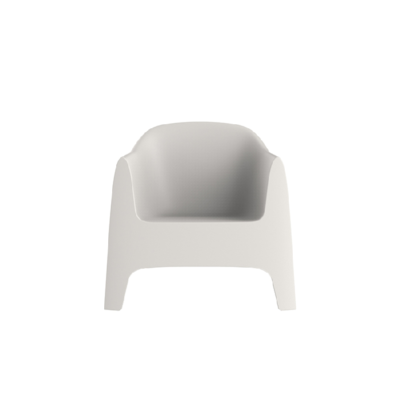 Fauteuil lounge outdoor SOLID Blanc_0