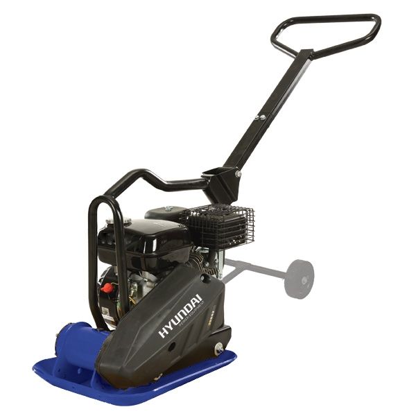 Hcomp200-1 plaque vibrante hyundai power products - builder - cylindrée 196 cm³ - vitesse d'avancement 0.9 km/h_0