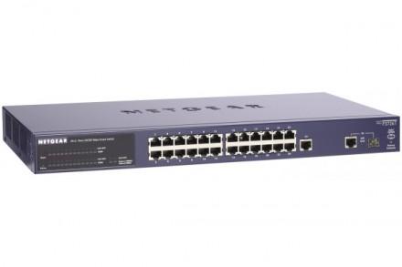 Switch manageable NETGEAR FS726T - 24 ports 10/100, 2 ports 10/100/1000, module GBIC SFP - Rackable_0