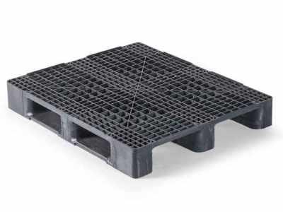 Palette  plastique  -  1000 X 1200 - Conseillée pour les fortes rotations - CUQPB1210HR3RR_0