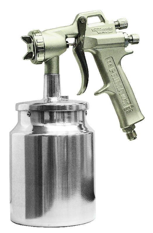 Pistolet à peinture industriel pour air comprimé - aluminium - bec Ø 1,7 mm_0