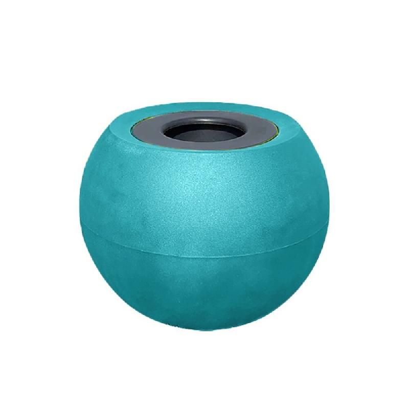 PLAST'UP ROTOMOULAGE Pot de fleurs sphérique xxl speranza 325l - BUTTERFLYGREEN - bleu 0637962081763_0