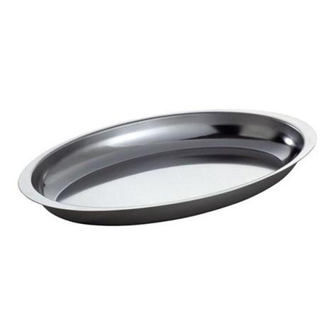 PLAT À GRATIN OVAL UNIE 25 CM