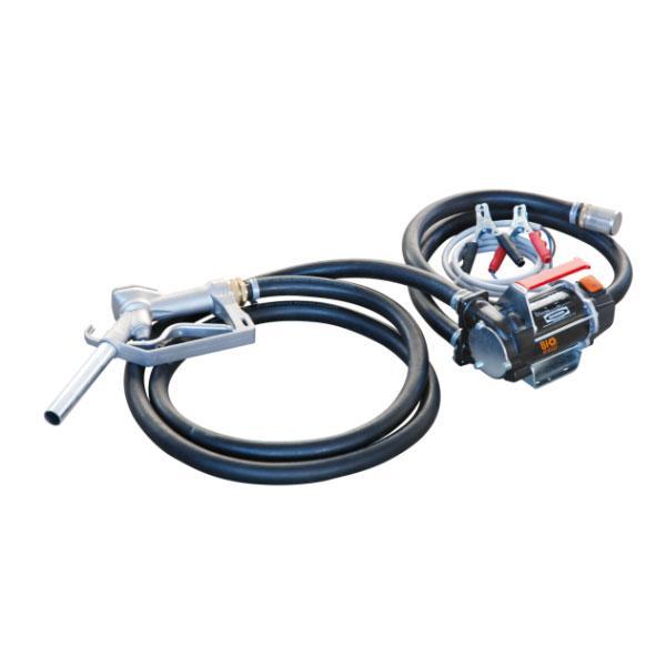 Pompe électrique CEMOPACK 12 V B100 - Débit 45 l/min - Pour gasoil, GNR, diesel, biodiesel, fioul - CEMO - 91716_0
