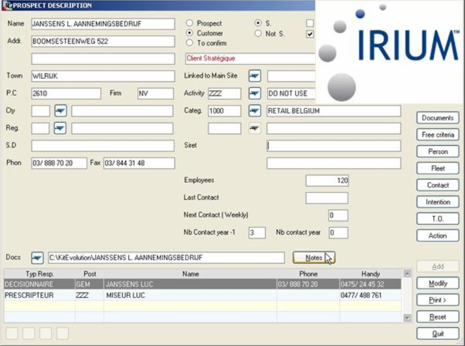 Progiciel de gestion intégrée - irium 100_0