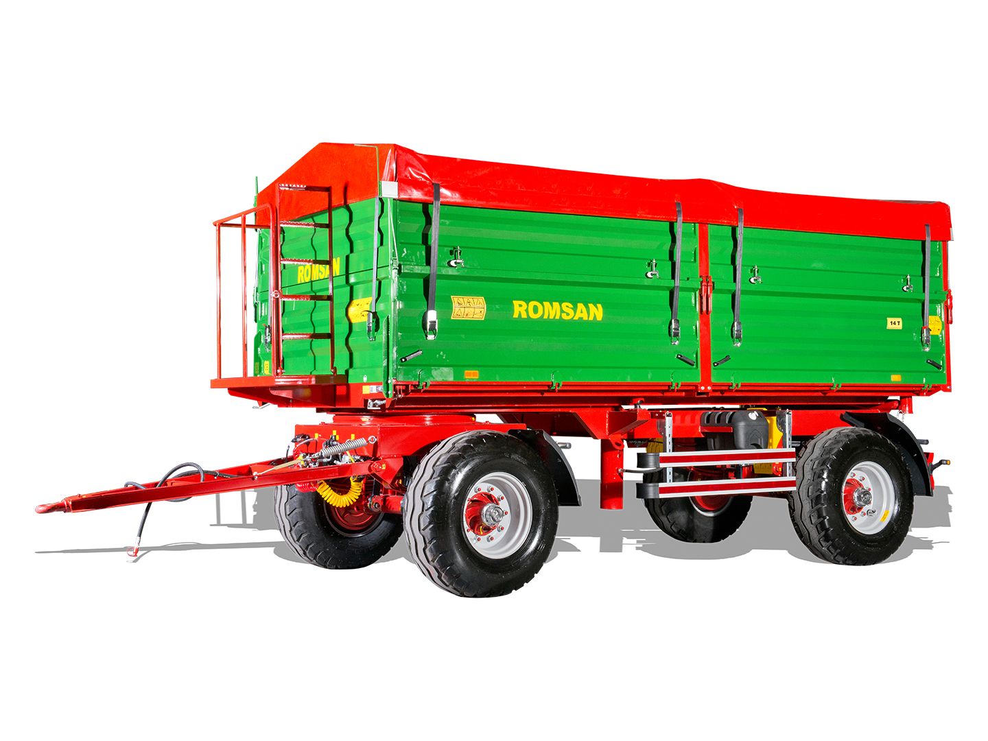 R 140 CSGA benne agricole double essieu - Romsan - capacité 14 000 kg_0