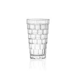 Chope haute Stack 39 cl x6 -  Transparent Rond Cristallin Rcr - transparent verre stack-276140_0