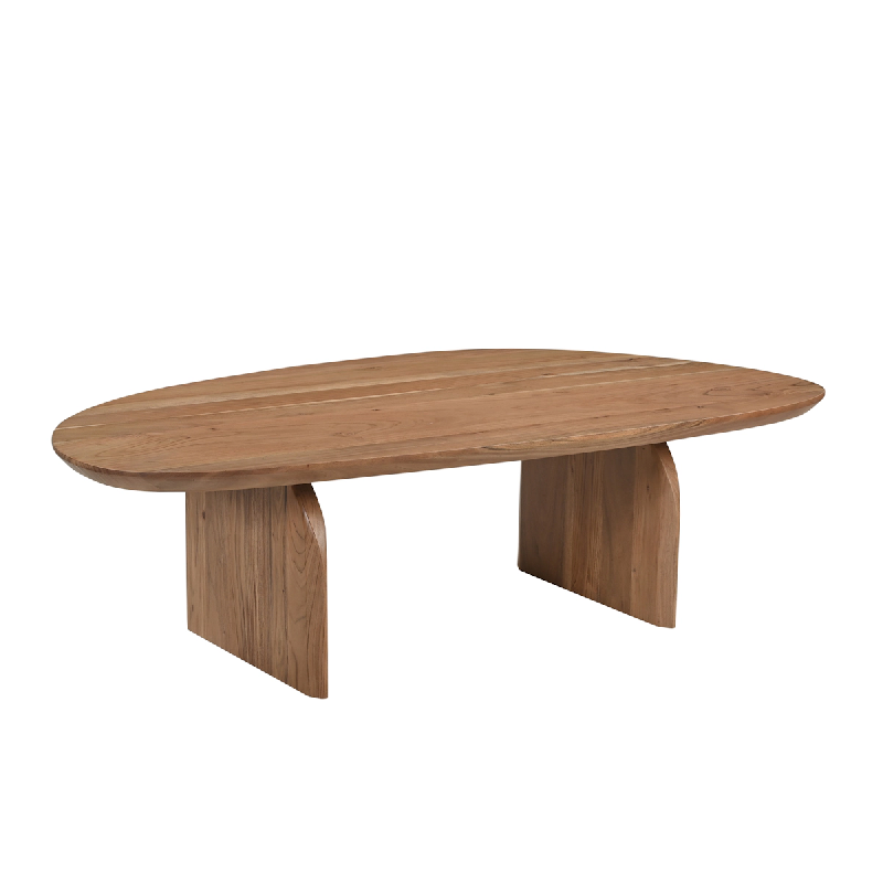 SIT Möbel Table basse 135 x 76 cm | triangulaire | acacia massif, naturel | L 135 x P 76 x H 38 cm - beige 14682-01_0