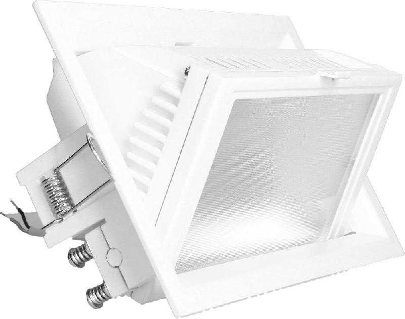 Spot encastrable LED escamotable Agate 35W - 3500lm - Blanc neutre 4000K - Anti-éblouissement_0