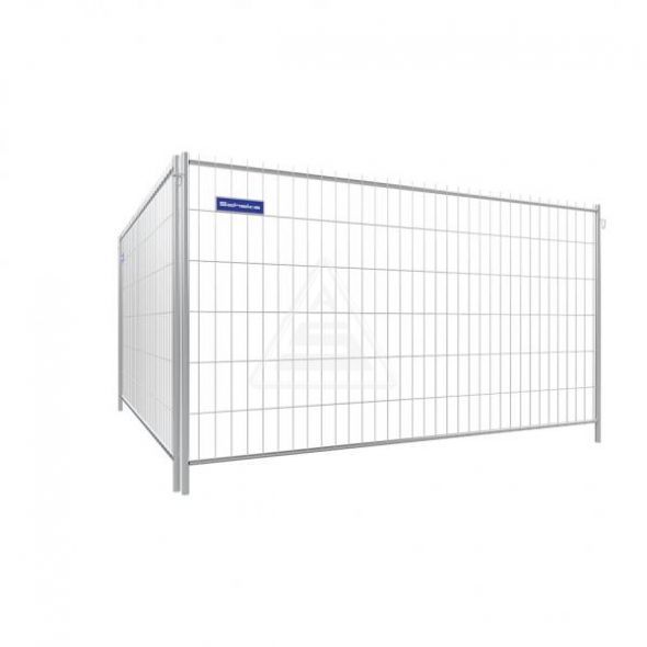 Grille de chantier mobile pré-galvanisée - Standard - Schake - Ø42,4 mm - anti-escalade_0