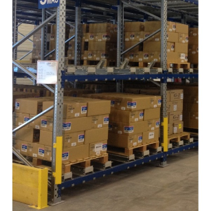 Rayonnage de stockage lourd dynamique - BCCom - adapté logistique, industrie et négoce - stockage compact FIFO, Push Back, shuttle_0