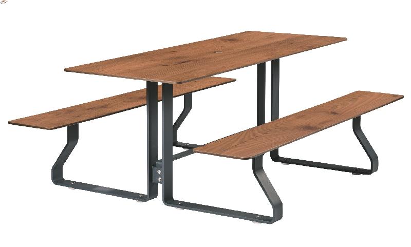 Table pique-nique - 8 places en HPL - Hysope_0