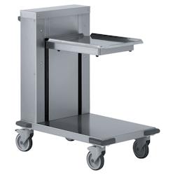 Tournus Equipement - Chariot à niveau constant pour plateaux ABS 585 x 410 mm - Capacité 140 plateaux - 808109 - Plastique_0